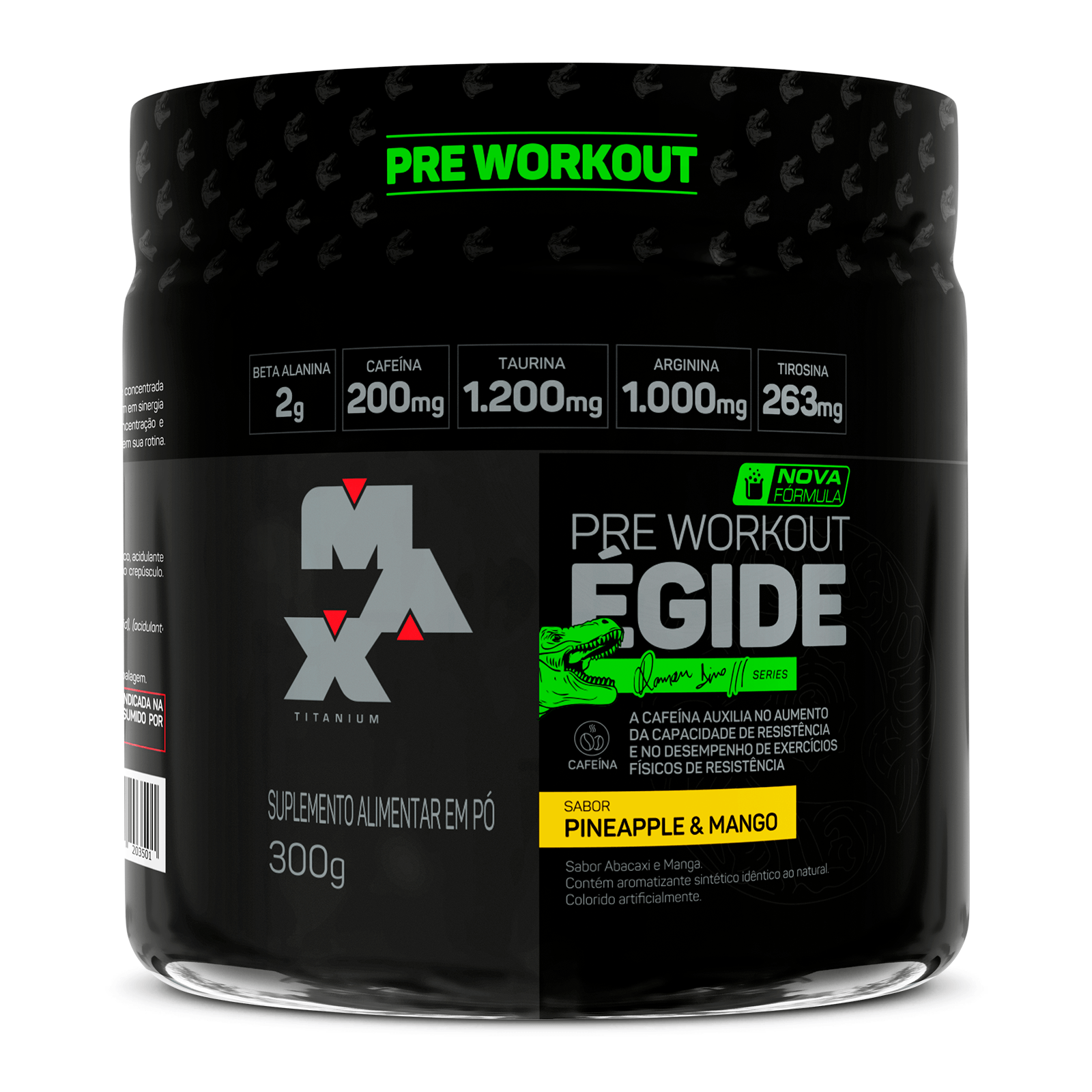 Pré-Treino Égide 300g - Max Titanium